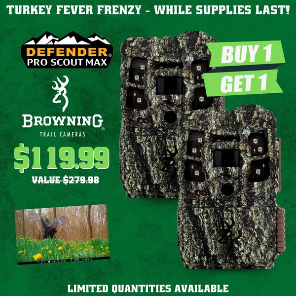 Defender Pro Scout Max Turkey Fever Frenzy - Buy One, Get One