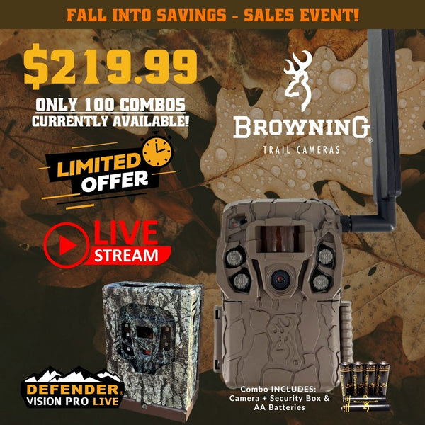 Defender Vision Pro LIVESTREAM Combo - Fall Into Savings Sales Event