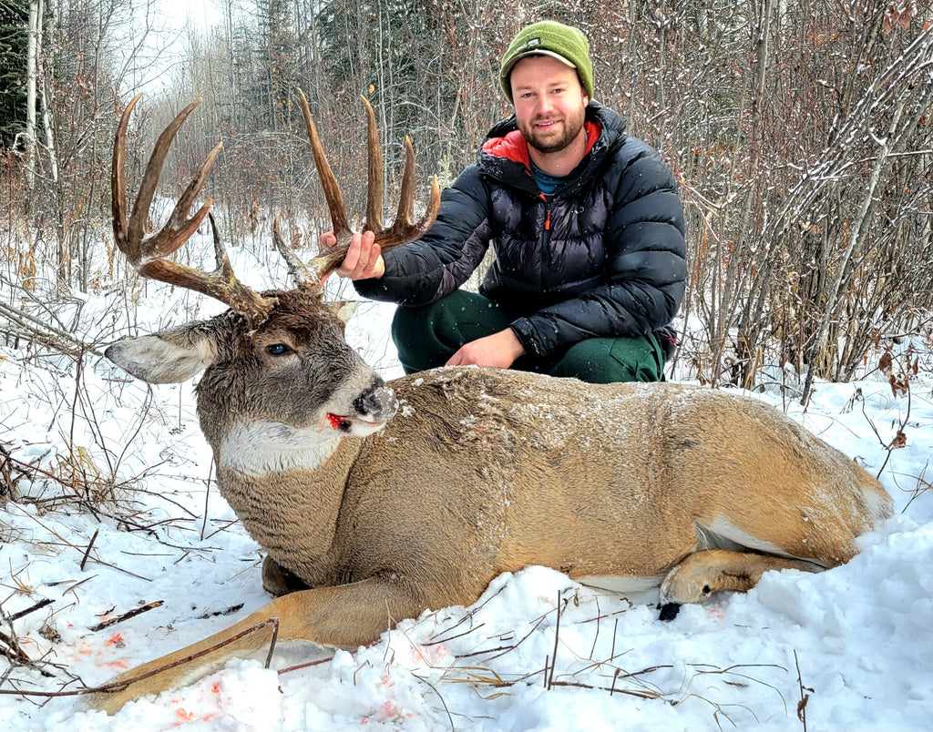 Browning Trail Cameras Help British Columbia Man Harvest Giant Buck