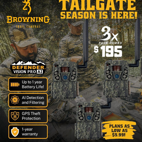 Defender Vision Pro HD AI Tailgate Season Sales Event 3-Pack Combo