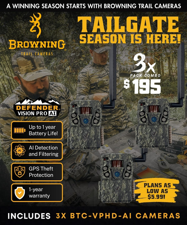 Defender Vision Pro HD AI Tailgate Season Sales Event 3-Pack Combo