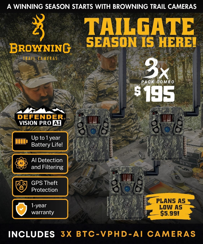 Defender Vision Pro HD AI Tailgate Season Sales Event 3-Pack Combo