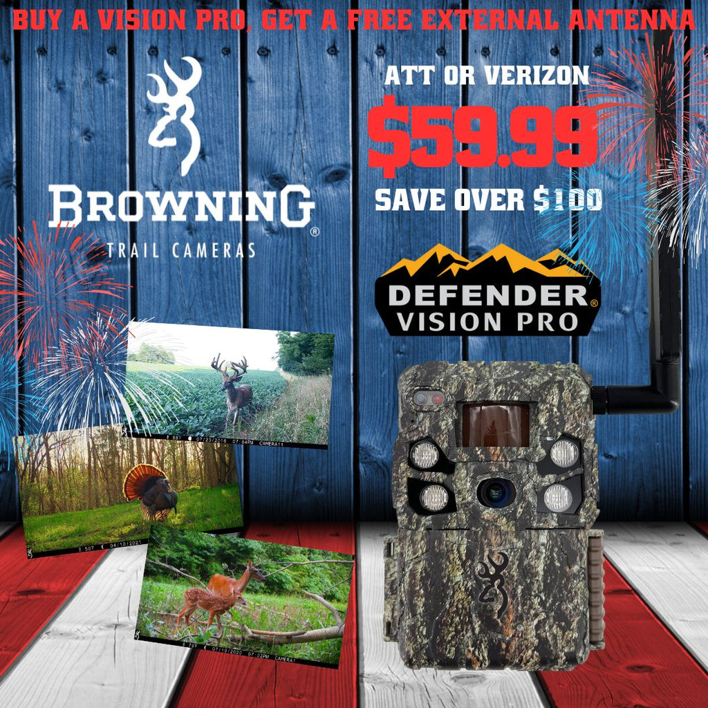 Independence Day Savings Event - Defender Vision Pro with High Gain External Antenna