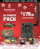 Defender Vision Pro HD AI Power Pack Combo includes Solar Camera Battery Pack and Rechargeable Lithium Battery Pack