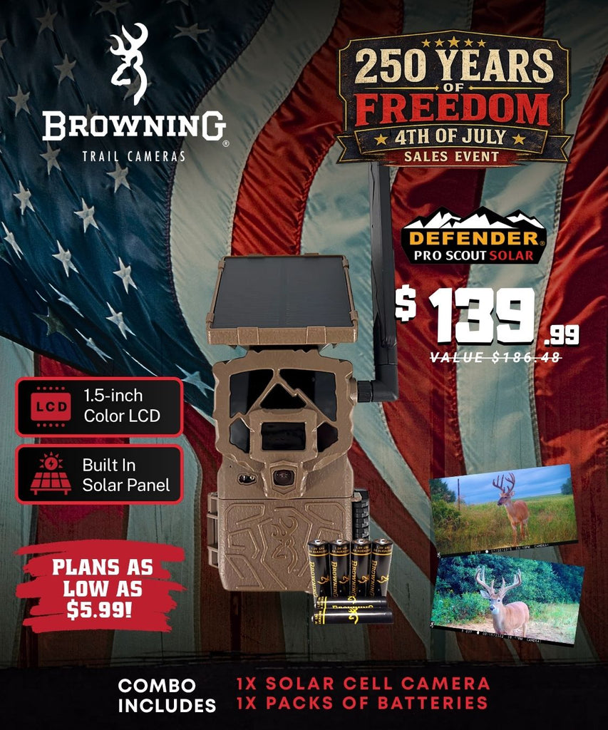 Defender Pro Scout Max HD Solar - Brown (1 Pack Combo)