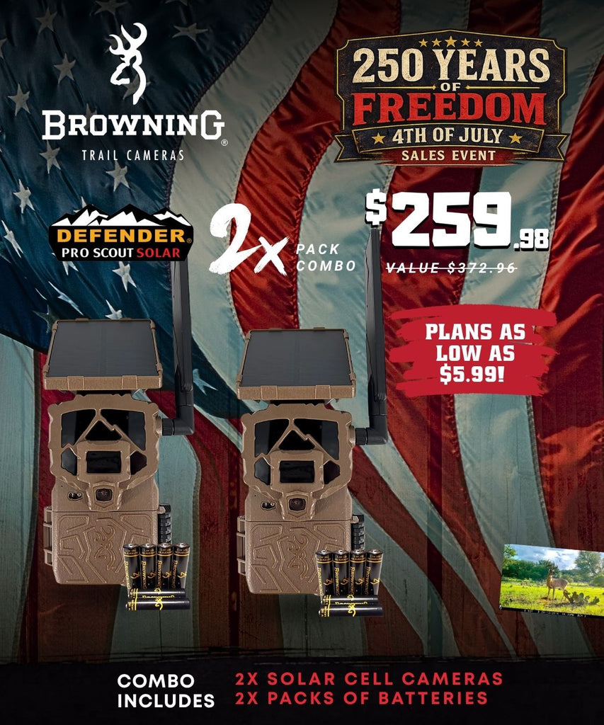 Defender Pro Scout Max HD Solar - Brown (2 Pack Combo)