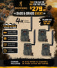 Defender Vision Pro HD AI Memorial Day Sales 4-Pack Combo includes 4 Cameras and 4 Sets of Batteries