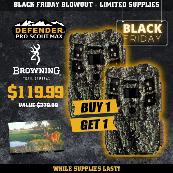 Defender Pro Scout Max -  Black Friday Blowout - Buy One, Get One