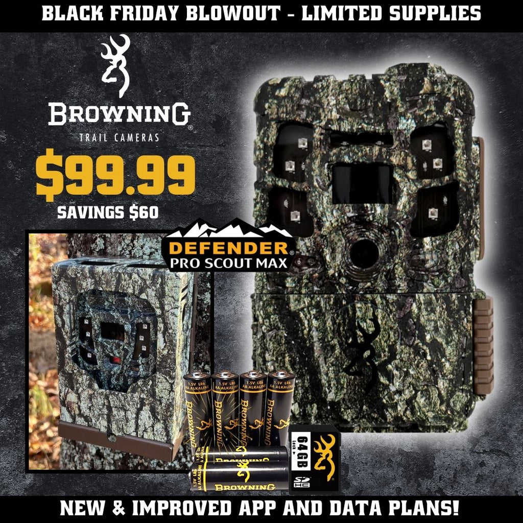 Black Friday Blowout COMBO SPECIAL - Pro Scout Max Combo w/ Security Box, Batteries and SD Card