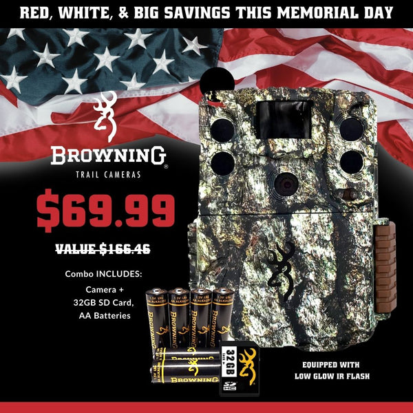 Memorial Day Savings Event - Command Ops 4E20 Combo Batteries and 32 GB SD Card