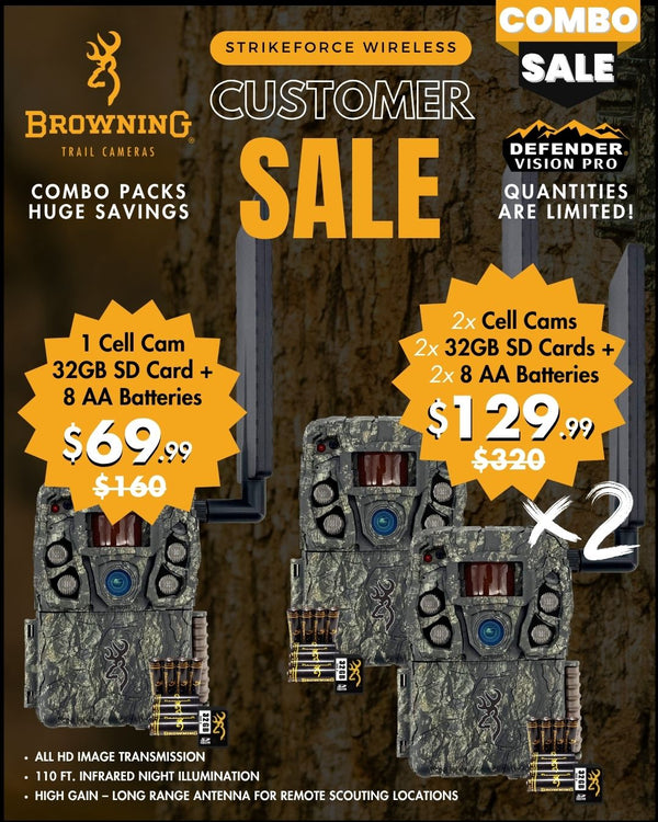 Defender Vision Pro HD Combo Packs - Customer Appreciation Sale