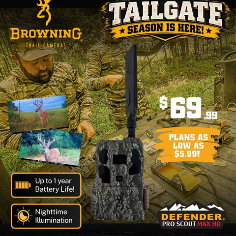 Tailgate Season Sales Event Defender Pro Scout Max HD