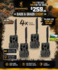 Dads and Grads Sales Event 4-Pack Combo Defender Pro Scout Max HD