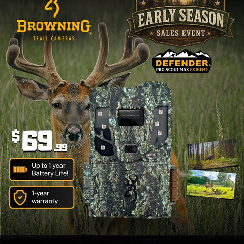Early Season Cell Cam Savings - Defender Pro Scout Max Extreme HD
