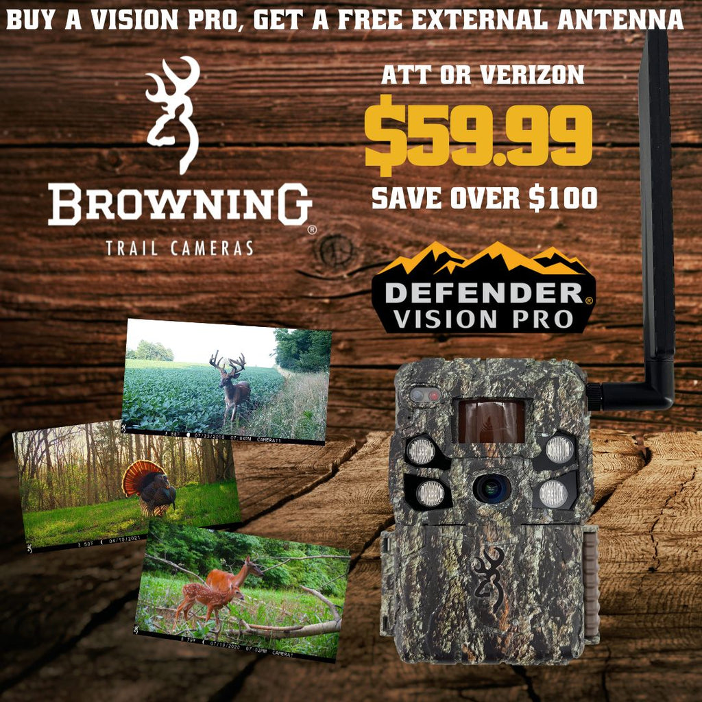 Father's Day Savings Event - Defender Vision Pro with High Gain External Antenna