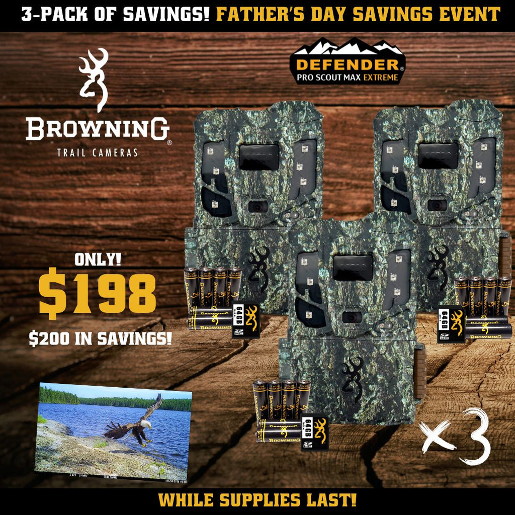 Father's Day Savings Event - Defender Pro Scout Max Extreme 3-Pack Combo