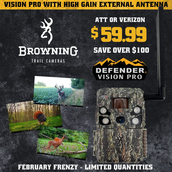 February Frenzy Sales Event - Defender Vision Pro with High Gain External Antenna