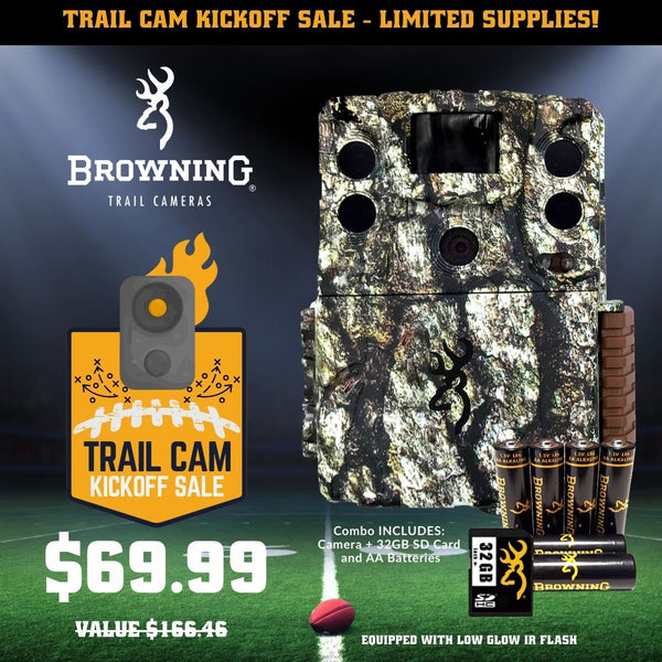 Trail Cam Kickoff Sale - Command Ops 4E20 Combo with Batteries and 32 GB SD Card