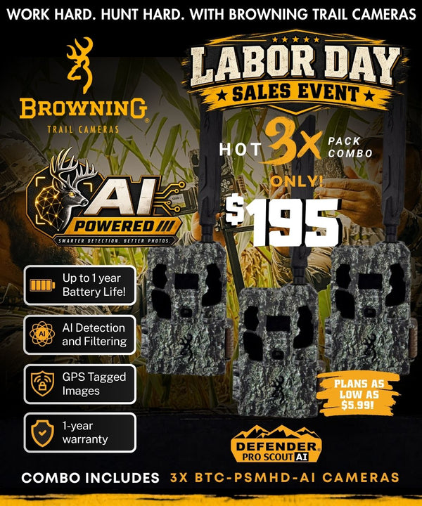 Defender Pro Scout Max HD AI 3-Pack Labor Day Sales Event