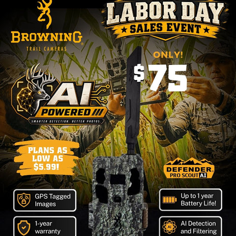 Defender Pro Scout Max HD AI Labor Day Sales Event