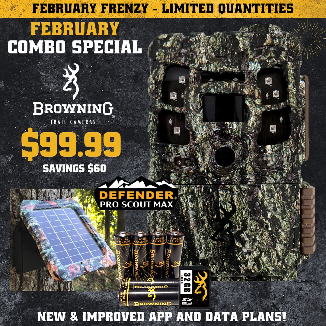 FEBRUARY FRENZY COMBO SPECIAL Pro Scout Max Combo w Solar Panel