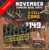 Defender Pro Scout Max Customer Appreciation Sale - 3-Pack of Cell Cameras