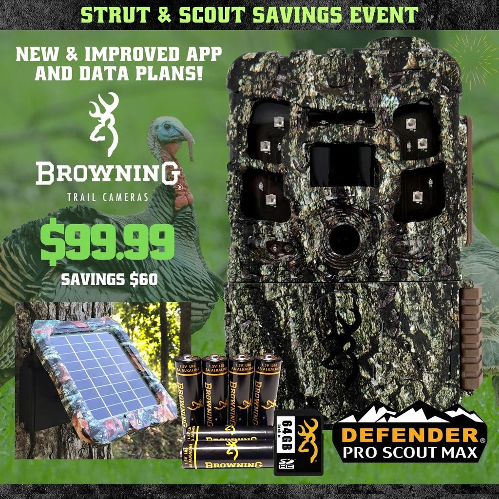 Strut & Scout Savings Event COMBO SPECIAL - Pro Scout Max Combo w/ Solar Panel